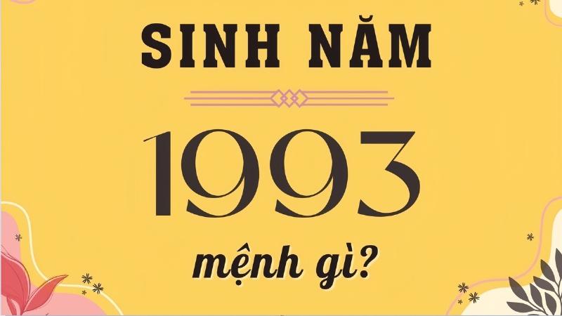 Tuổi của Dậu là gì vào năm 1993?