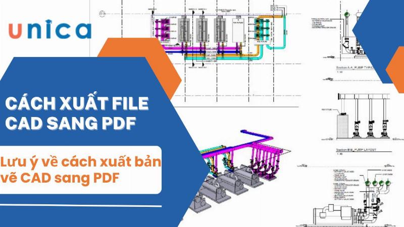 Xuất các tệp CAD sang sê -ri PDF trực tuyến