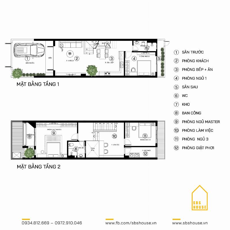 2 tính năng hợp lý và thoải mái - Câu chuyện về nhà