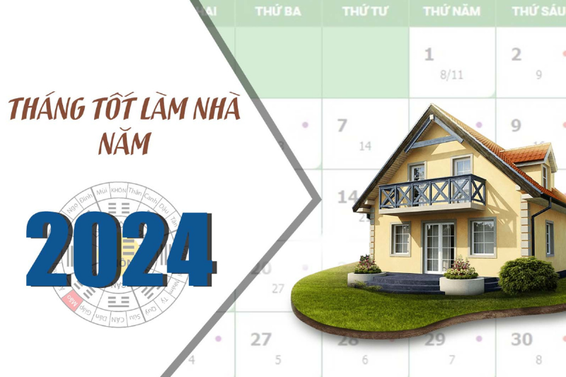 Chọn thời gian để xây dựng một ngôi nhà vào năm 2024