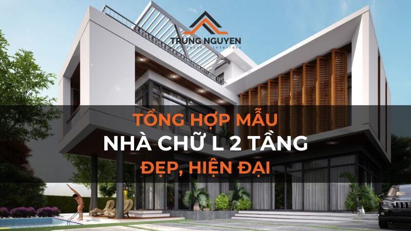 Ngôi nhà hình chữ 4 2 đẹp