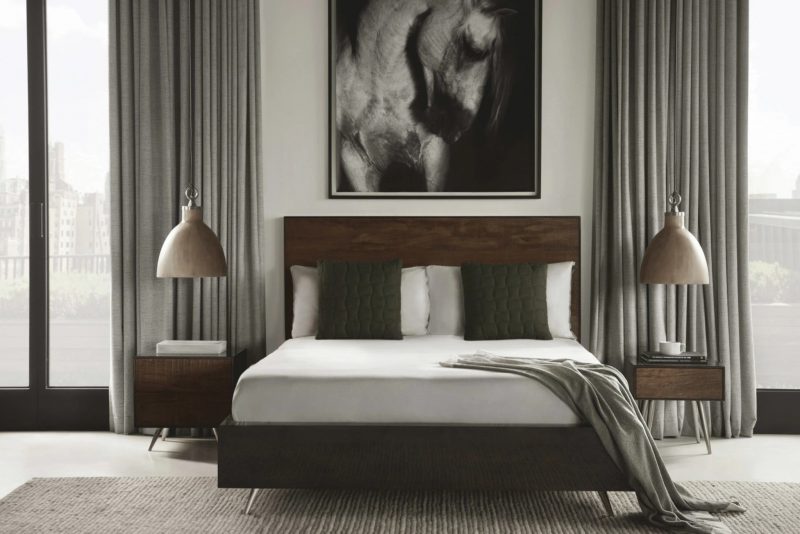 Bộ giường ngủ Almera Bedroom - Mẫu nội thất phòng ngủ hiện đại dành cho gia chủ có gu