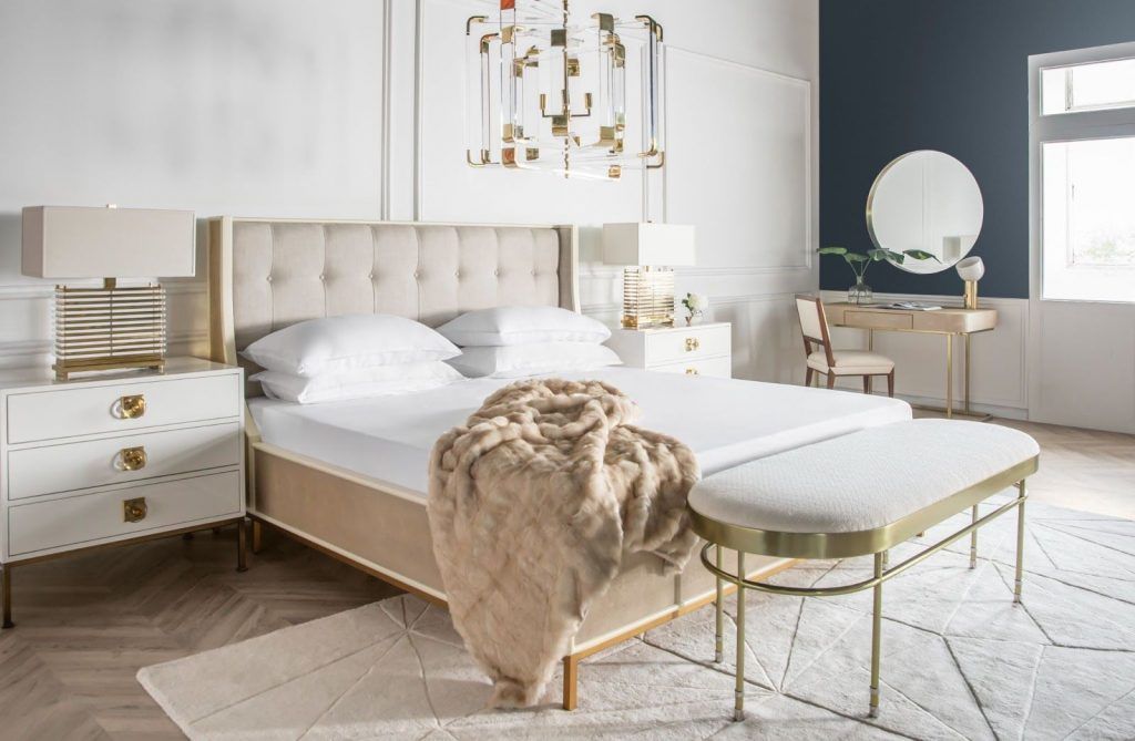 Gợi ý cách lựa chọn giường ngủ hợp phong thủy - Amanda Bed by Maison 55