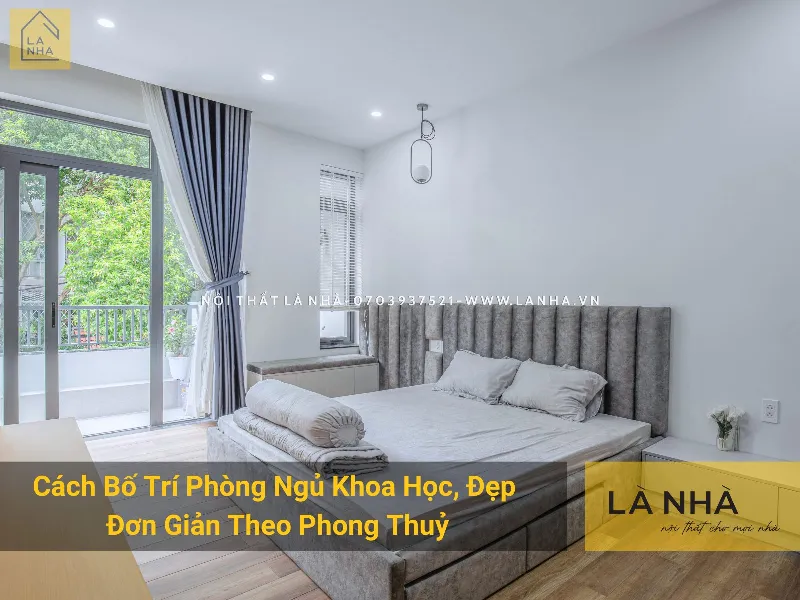 Bố trí không gian phòng ngủ