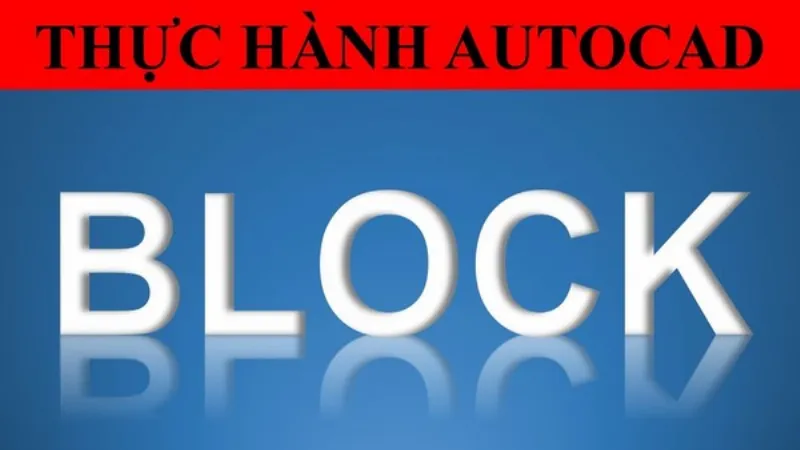 Chỉnh sửa thuộc tính block trong CAD