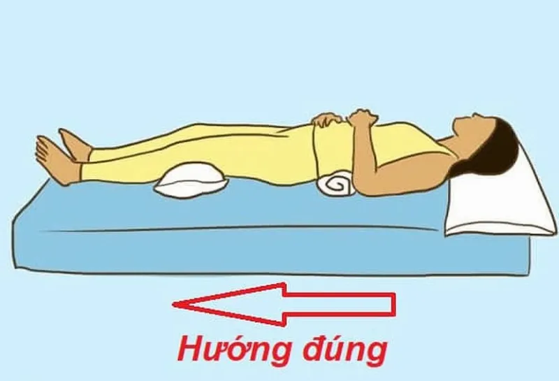 Chọn hướng ngủ phù hợp