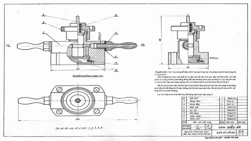 Điều khiển bản vẽ CAD