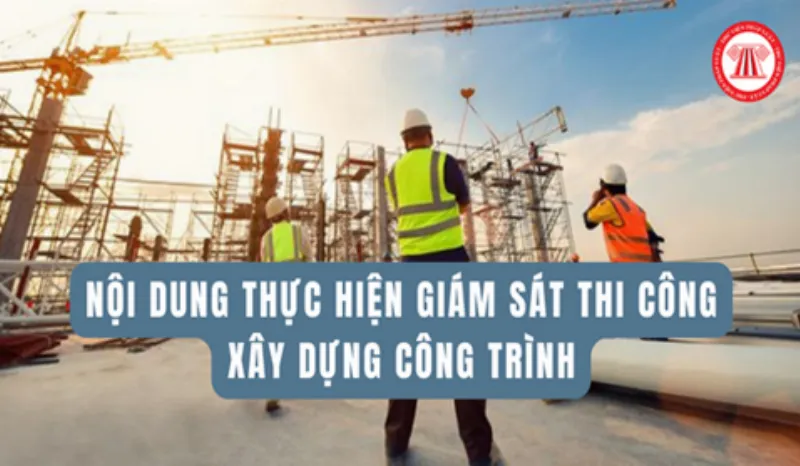 giám sát thi công sửa chữa nhà