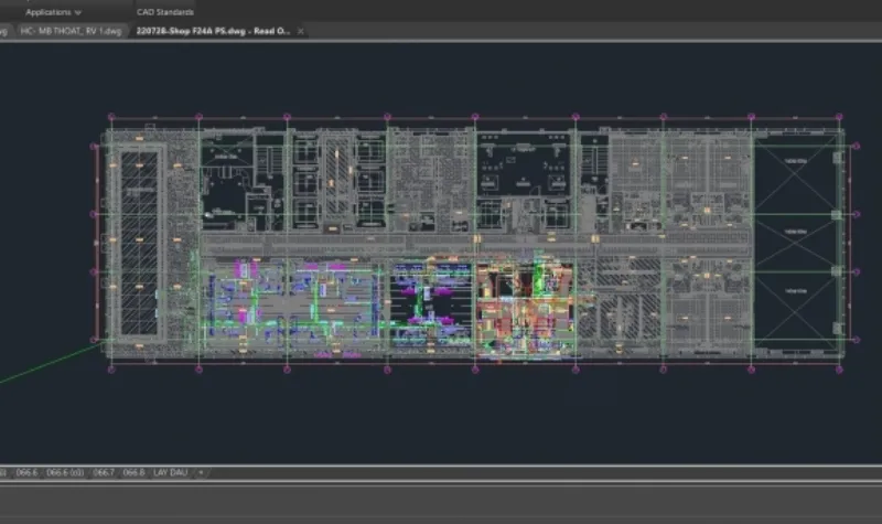 Bản vẽ kỹ thuật trong CAD