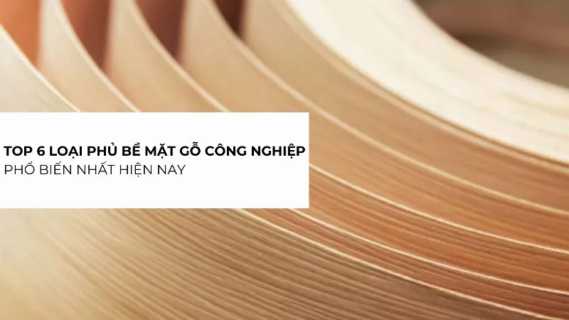 Màu sắc bàn ghế gỗ công nghiệp đa dạng