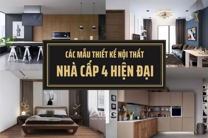 Phong cách nội thất hiện đại cho nhà cấp 4