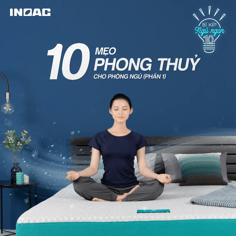 Phòng ngủ phong thủy cho giấc ngủ ngon