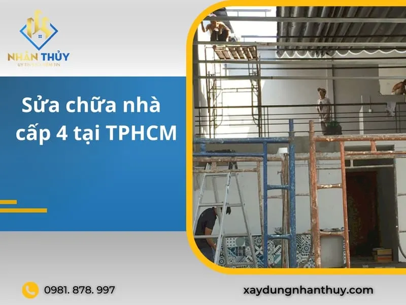 Hình ảnh công trình cải tạo nhà cấp 4