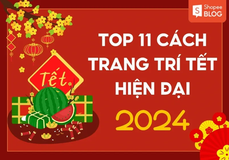 Trang trí Tết hiện đại