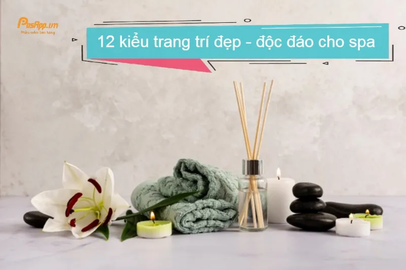 vật dụng trang trí spa