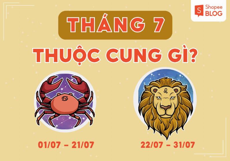 cung hoàng đạo 21/7