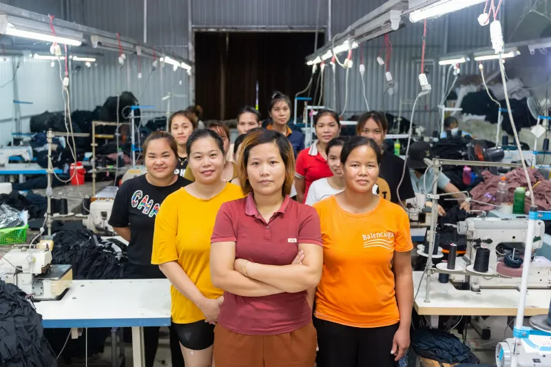 Canh Ngo woman working in the office