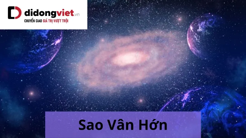 Vị trí sao Vân Hán