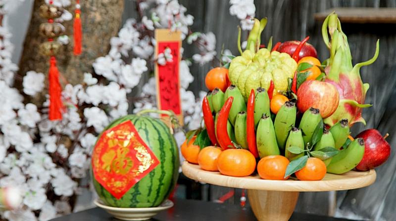 Chuẩn bị mâm ngũ quả ngày Tết