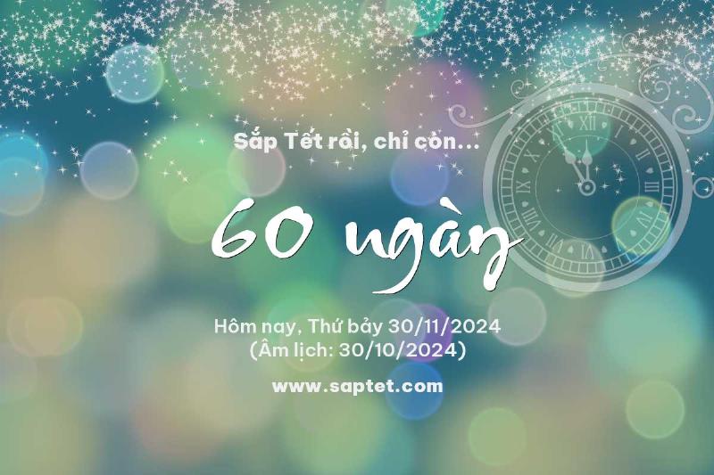 Đếm ngược Tết Nguyên Đán