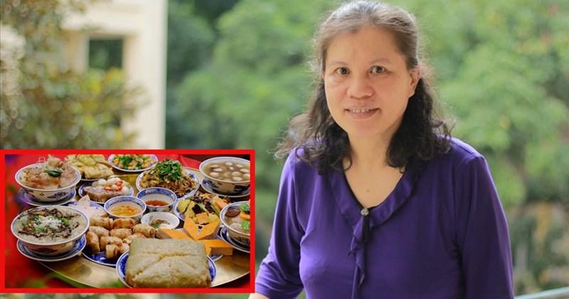 Gia đình sum vầy bên mâm cơm Tết