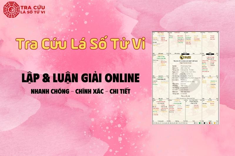 Luận giải tử vi chuyên sâu miễn phí online