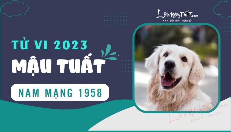 Tử vi Mậu Tuất 1958 Nam Mạng Sức Khỏe 2023