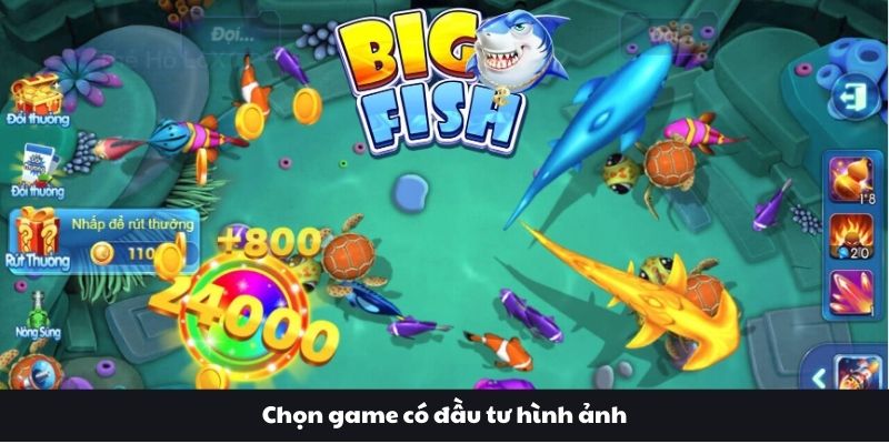 Chon game co dau tu hinh anh