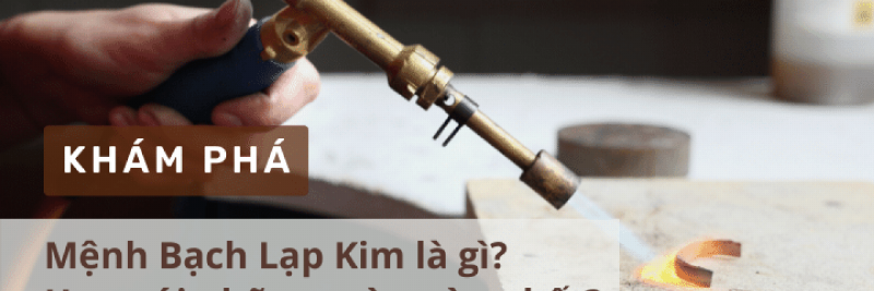 Bạch lạp kim trong trang sức