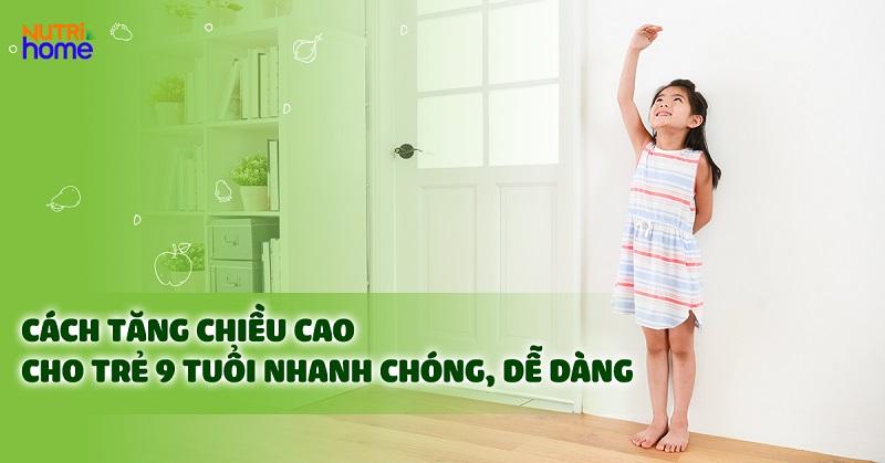 Bữa ăn dinh dưỡng cho trẻ 9 tuổi