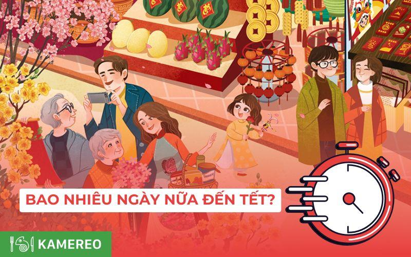Đếm ngược Tết Nguyên Đán với lịch và đồng hồ