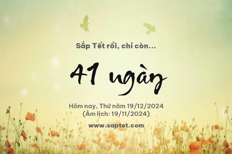 Còn Bao Nhiêu Ngày Đến Tết Nguyên Đán? 2 Đếm Ngược Tết Nguyên Đán