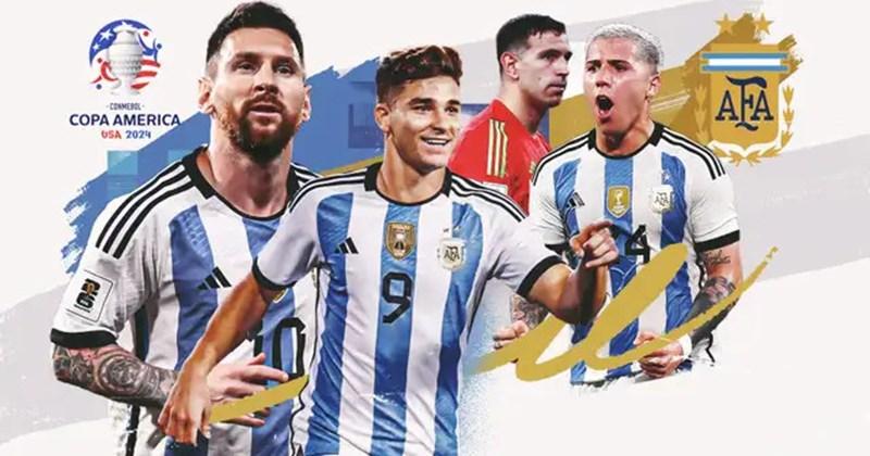 Đội hình Argentina Copa America 2024
