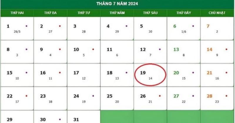 Âm Lịch Hôm Nay 2024: Tra Cứu Nhanh và Chính Xác 3 Lịch âm dương hôm nay 2024: Hiển thị song song ngày tháng âm lịch và dương lịch, kèm theo thông tin chi tiết về can chi, ngày tốt xấu.