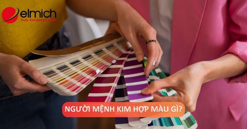 Bảng màu sắc phù hợp với mệnh Kim Bạch Kim