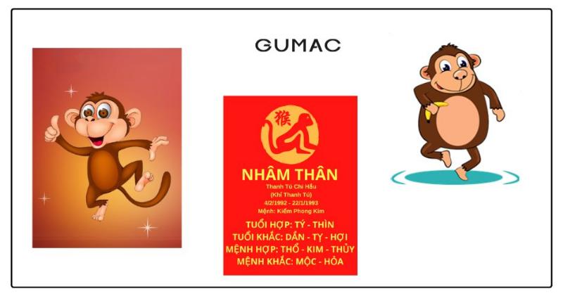 Màu sắc may mắn Nhâm Thân