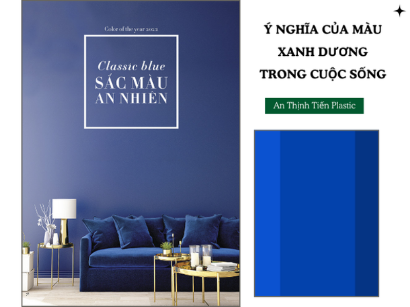 Thiên Bình và màu xanh da trời