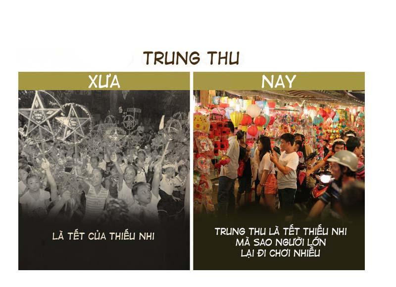 Trung Thu xưa và nay