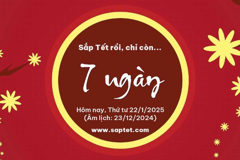 Bao Nhiêu Ngày Nữa Mới Đến Tết? 2 Đếm ngược Tết Nguyên Đán