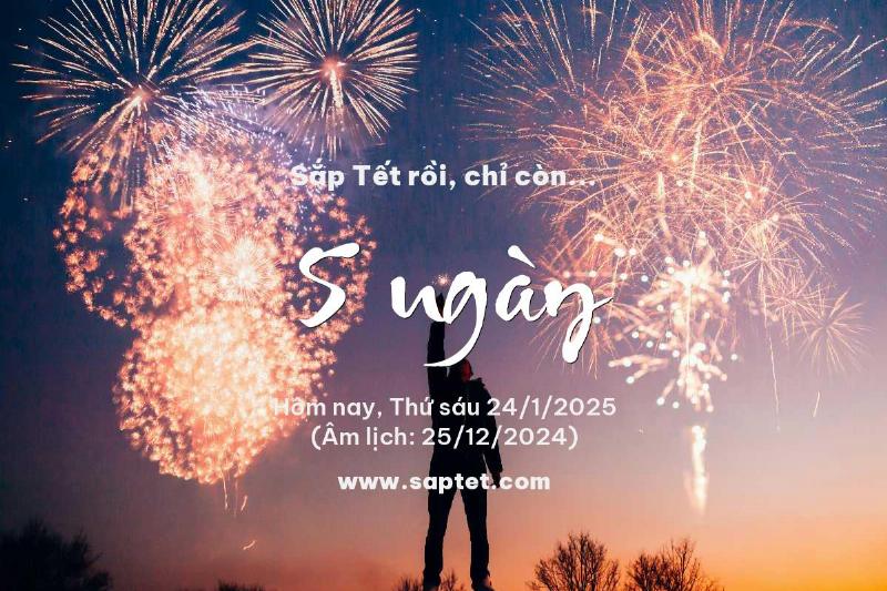 Đếm ngược đến Tết Nguyên Đán