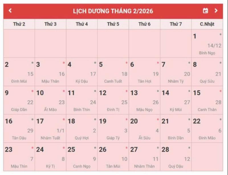 Còn Bao Nhiêu Ngày Nữa Đến Tết 2026? 3 Gia đình sum vầy ngày Tết 2026