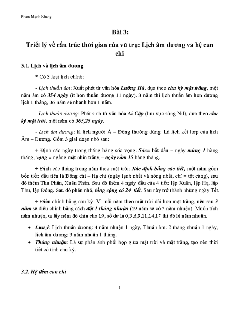 Lịch âm và lịch dương trong văn hóa Việt Nam