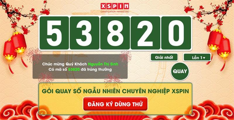 Tự tạo con số may mắn