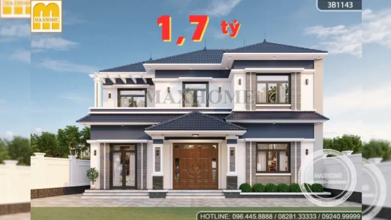 Mẫu Nhà Vườn 2 Tầng Đẹp: Xu Hướng Thiết Kế Cho Cuộc Sống Hiện Đại 2 Mẫu nhà vườn 2 tầng đẹp mặt tiền hiện đại