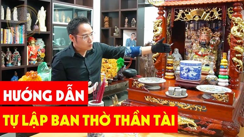 Cách Đặt Bàn Thờ Ông Địa Đúng Chuẩn Phong Thủy Chi Tiết 4 Hướng dẫn chi tiết cách bài trí các vật phẩm trên bàn thờ Ông Địa Thần Tài đúng thứ tự, chuẩn phong thủy