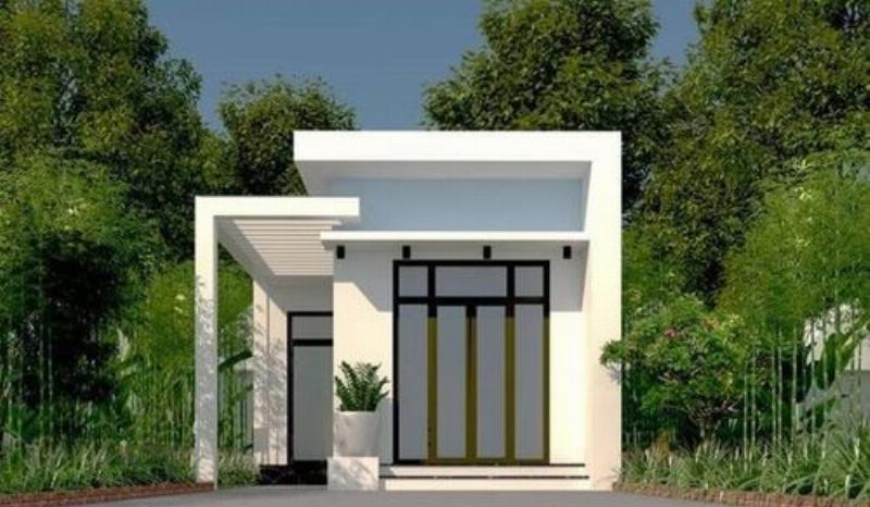 Nhà cấp 4 mái nhật đẹp: Hướng dẫn thiết kế và xây dựng hoàn hảo 2 ngoi-nha-cap-4-mai-nhat-dep-hien-dai-va-thoang-dang