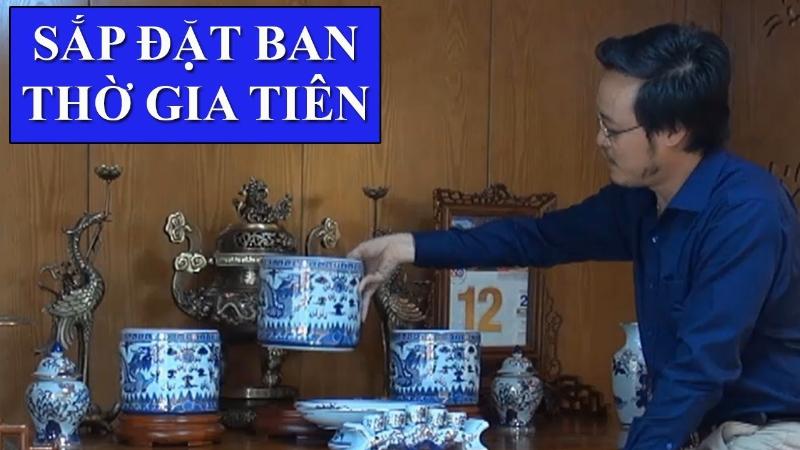 Cách sắp xếp bàn thờ gia tiên đúng cách