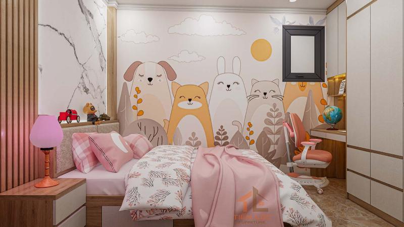 Trang trí phòng ngủ cho bé