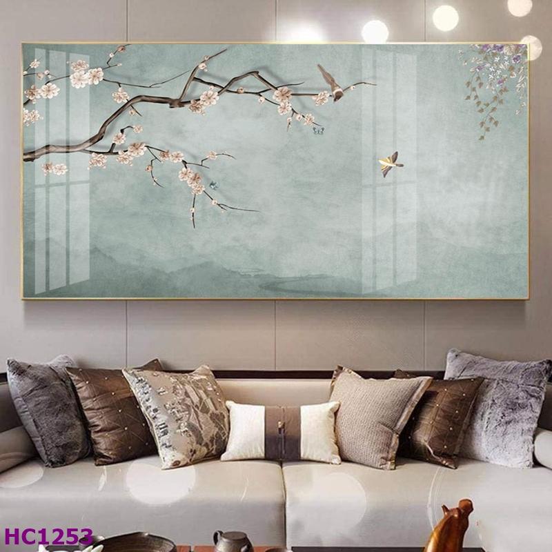 dong ho decor chim cong phong khach 684316.webp